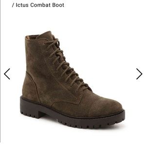 Lucky Brand Ictus Combat Boot size 9.5 Green